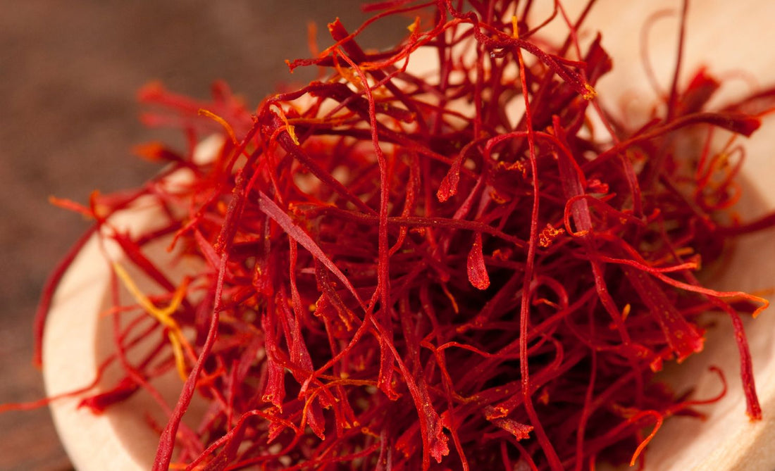 How does Saffron help skin