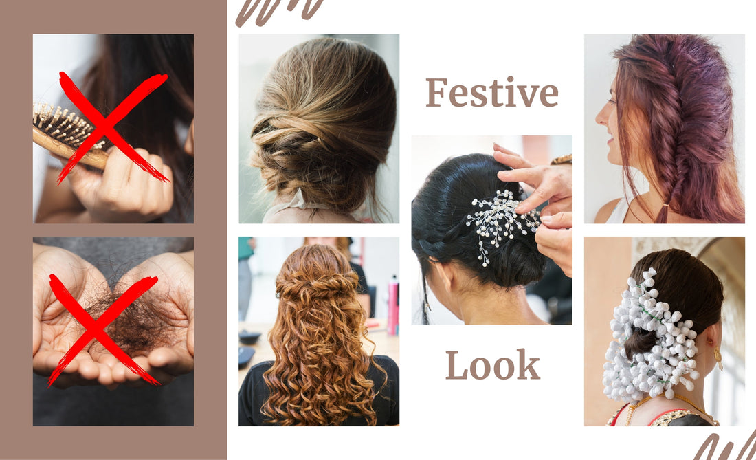 Don’t Let Hair Fall Steal Your Festive Look