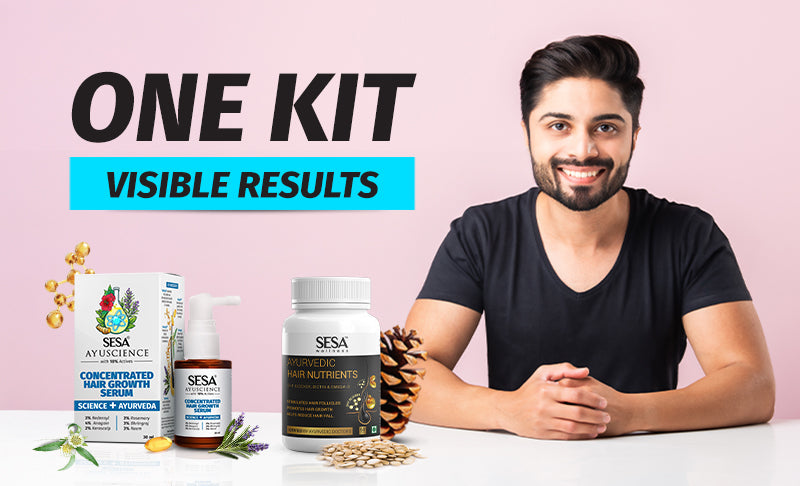 The End of Hair Fall for Men: One Kit, Visible Results