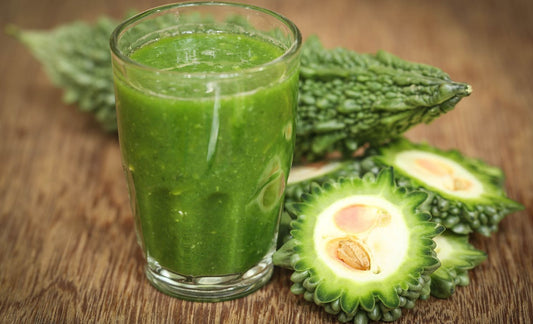 Here are seven reasons why diabetic patients should consume karela and jamun juice:"