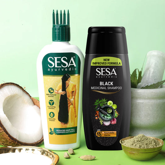 Ayurvedic Anti Hair Fall Combo