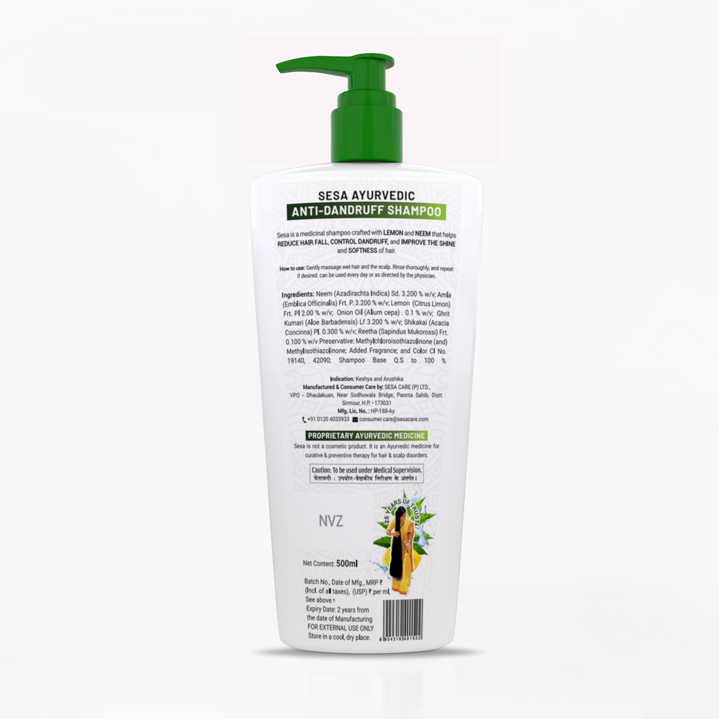 Ayurvedic Anti Dandruff Shampoo