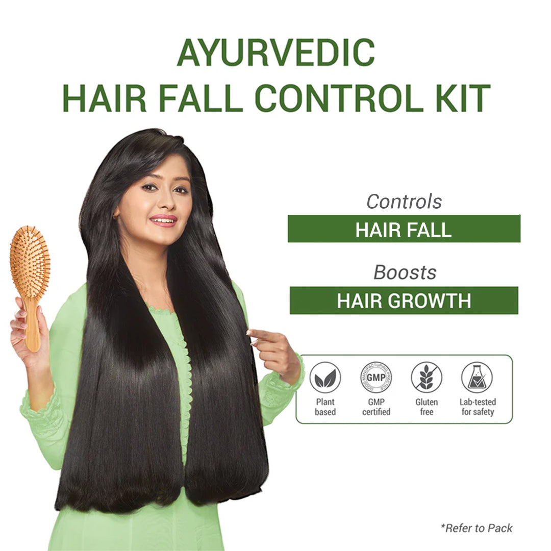 15 Days Ayurvedic Hair Fall Control Kit