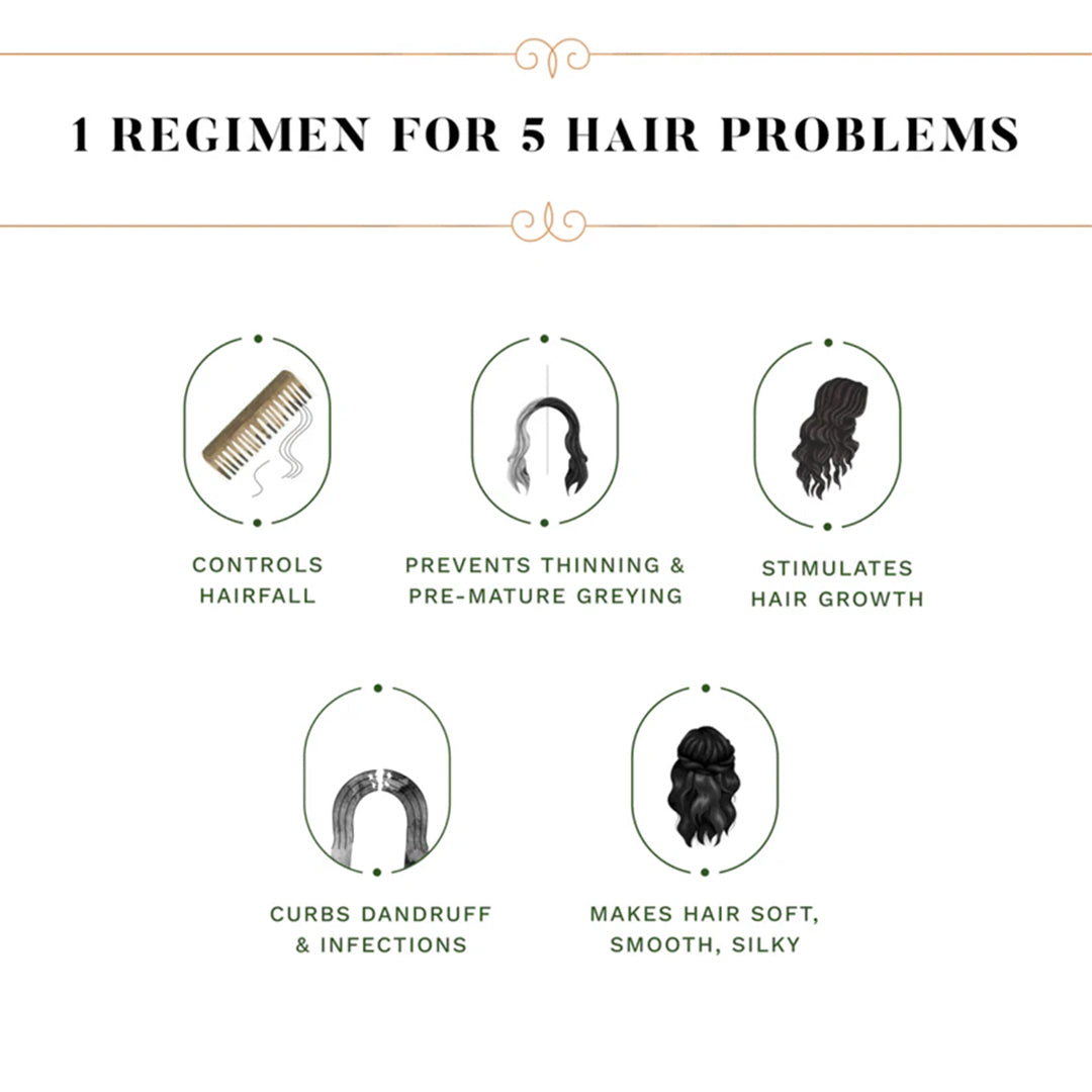 Ayurvedic Anti Hair Fall Combo