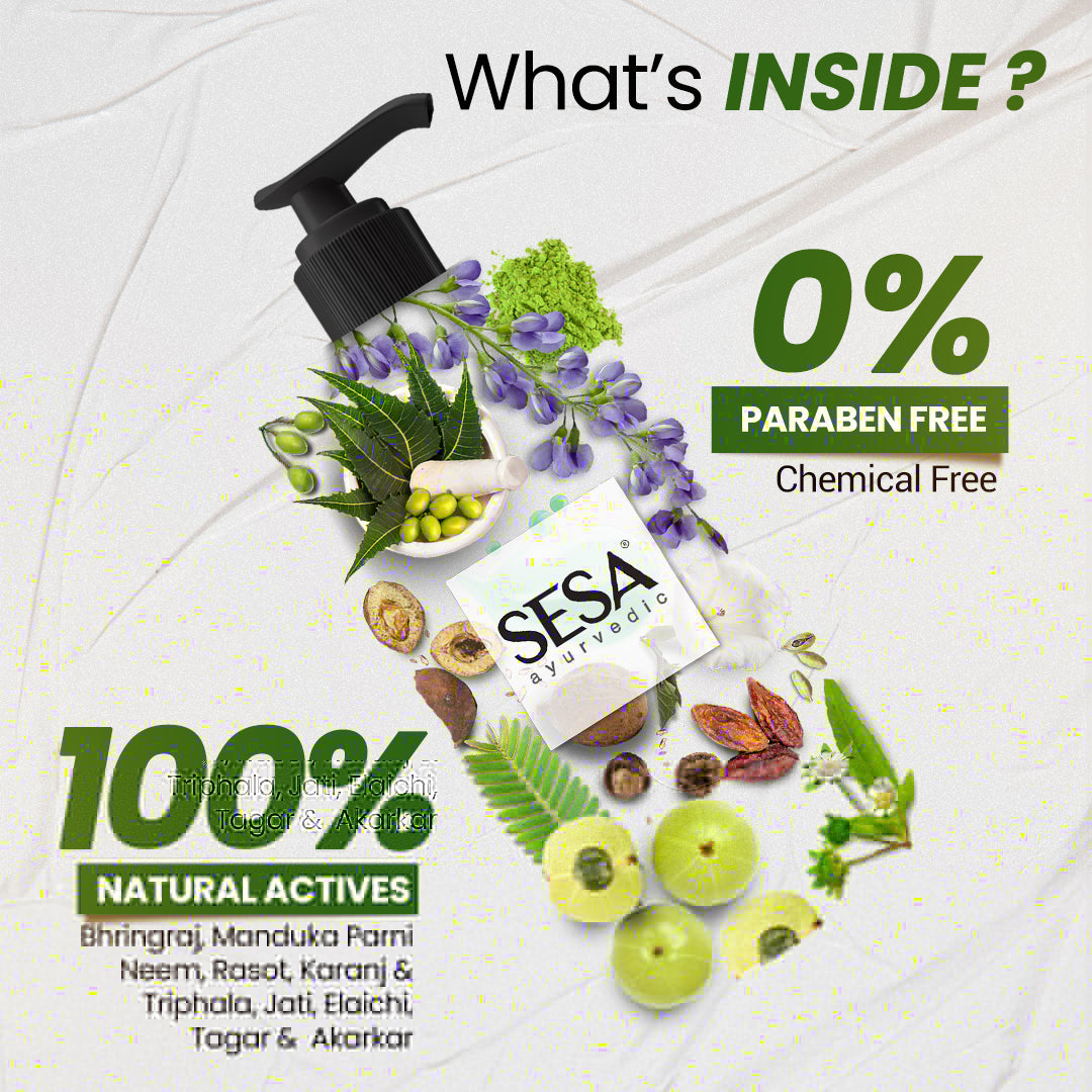 Ayurvedic Medicinal Anti-Hair Fall Shampoo