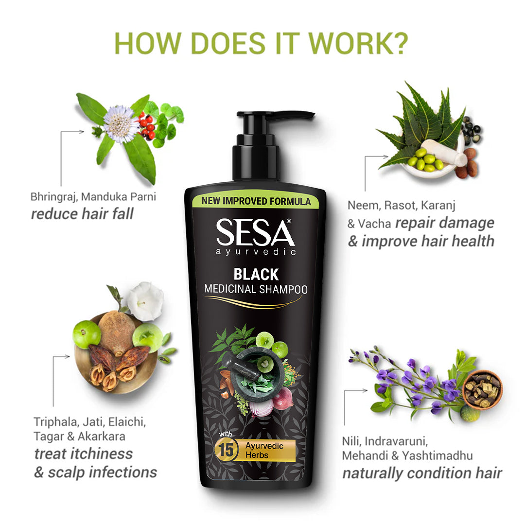 Ayurvedic Anti-Hair Fall Combo