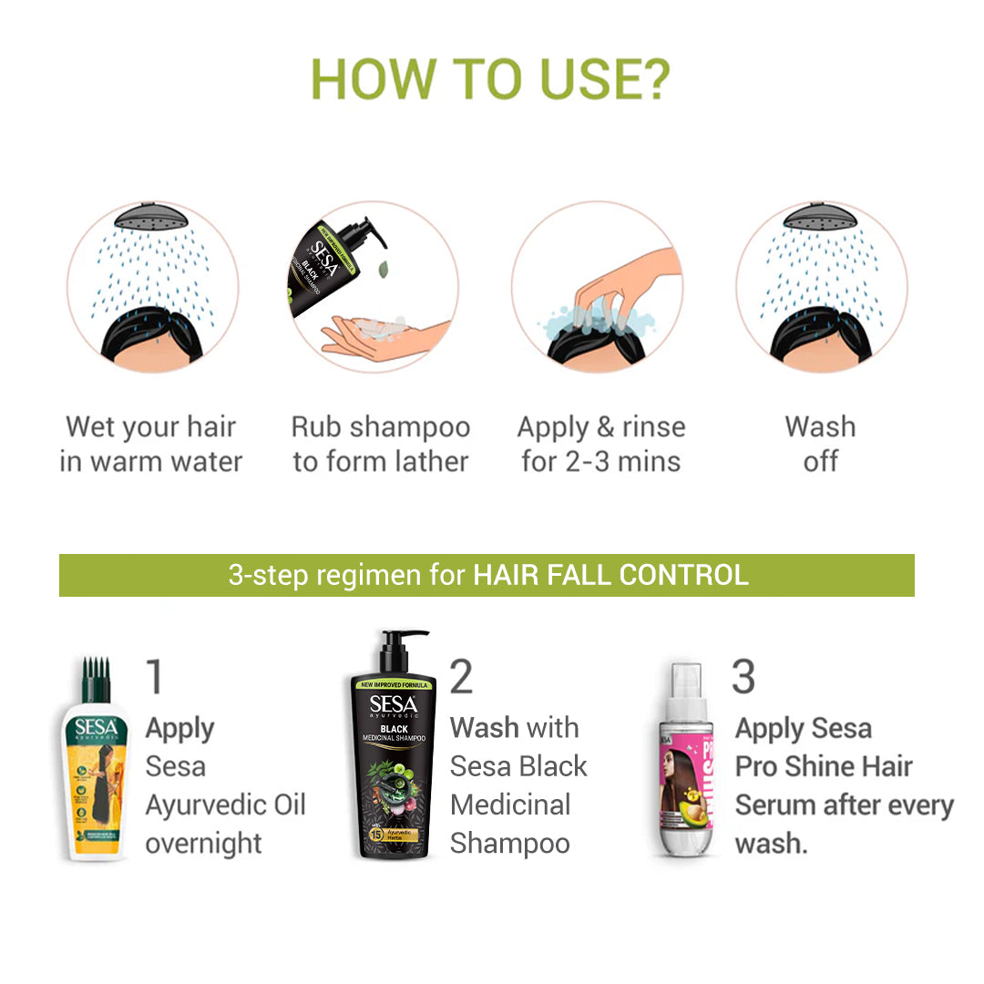 Ayurvedic Anti-Hair Fall Combo