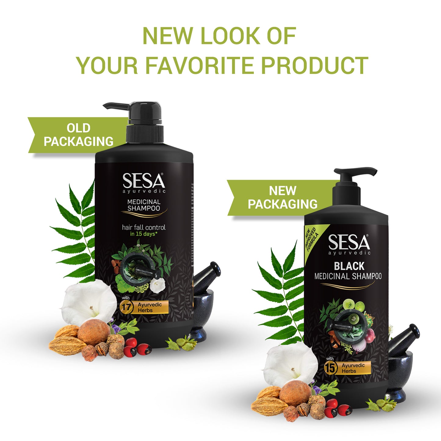 Ayurvedic Medicinal Anti-Hair Fall Shampoo