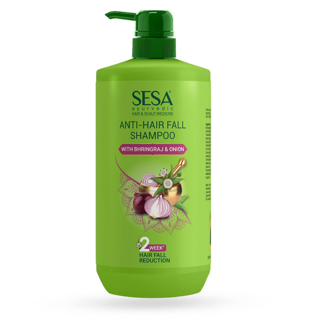 Ayurvedic Onion Anti-Hair Fall Shampoo with Bhringraj