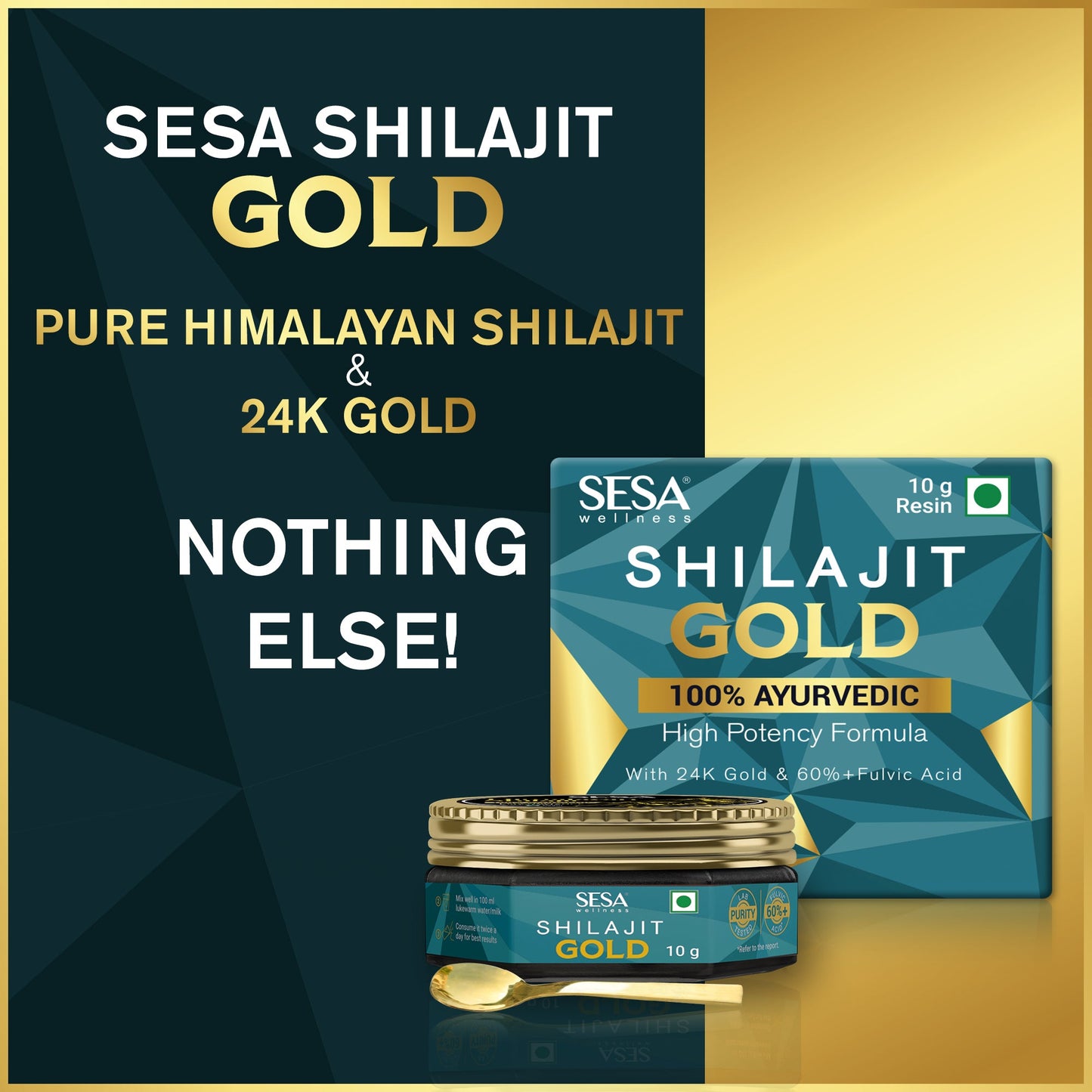 Ayurvedic Shilajit Gold Resin - 10g