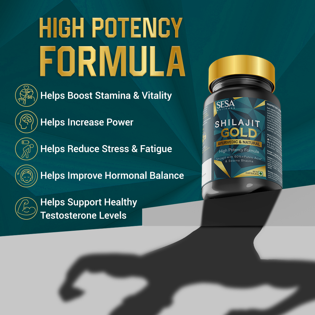 Ayurvedic Shilajit Gold Capsules
