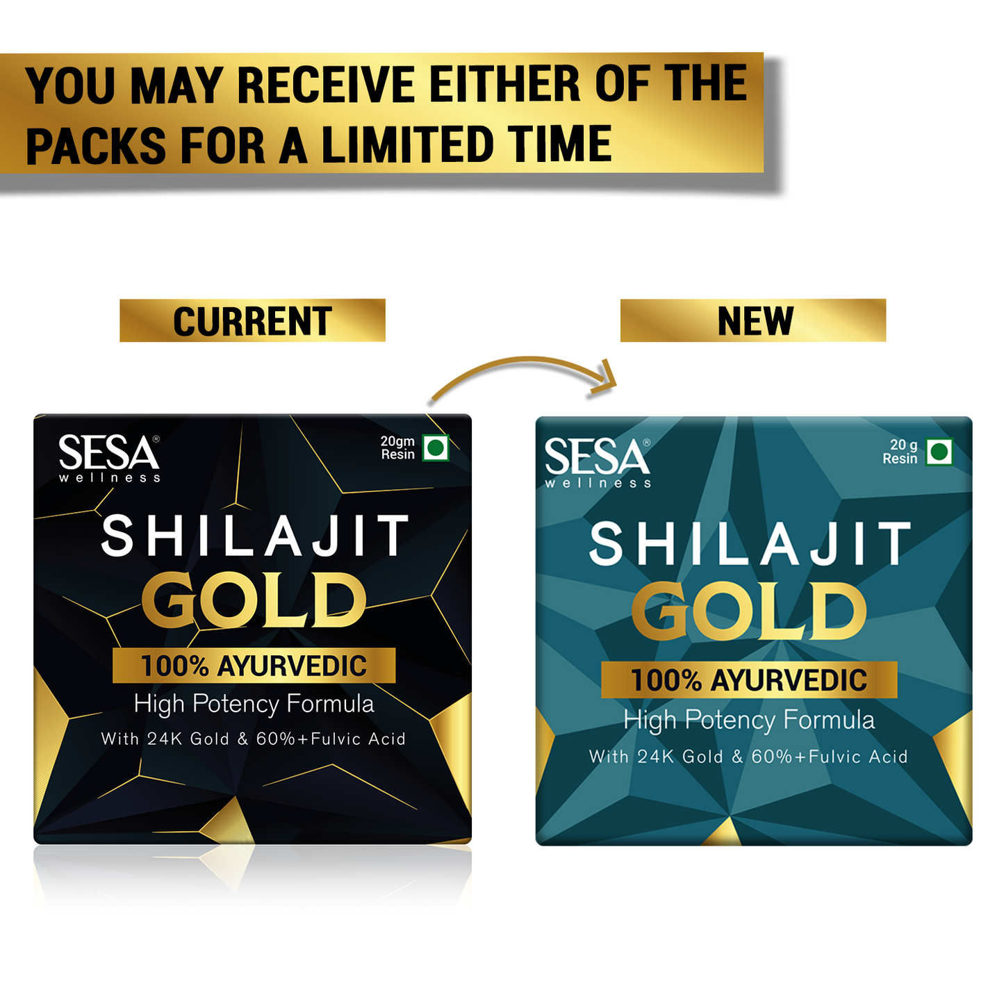 Ayurvedic Shilajit Gold Resin - 20gm