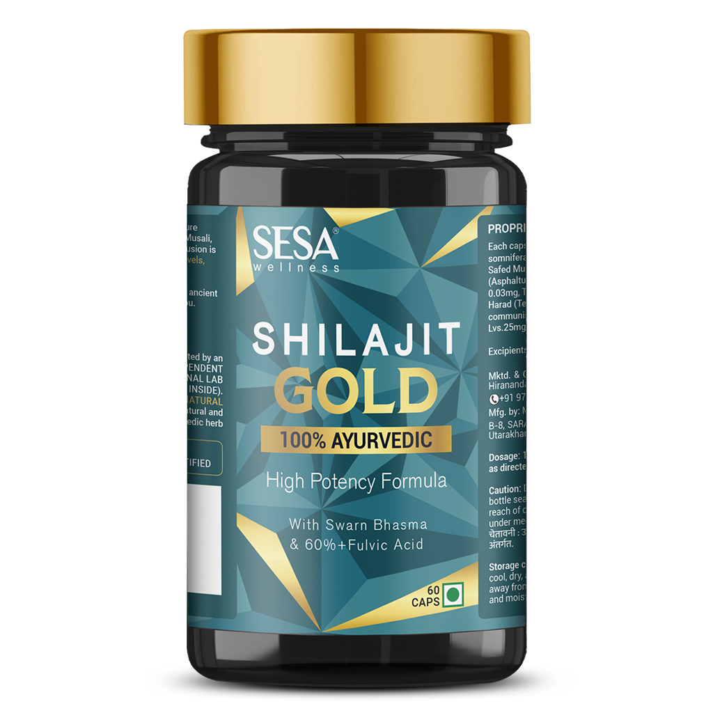 Ayurvedic Shilajit Gold Capsules