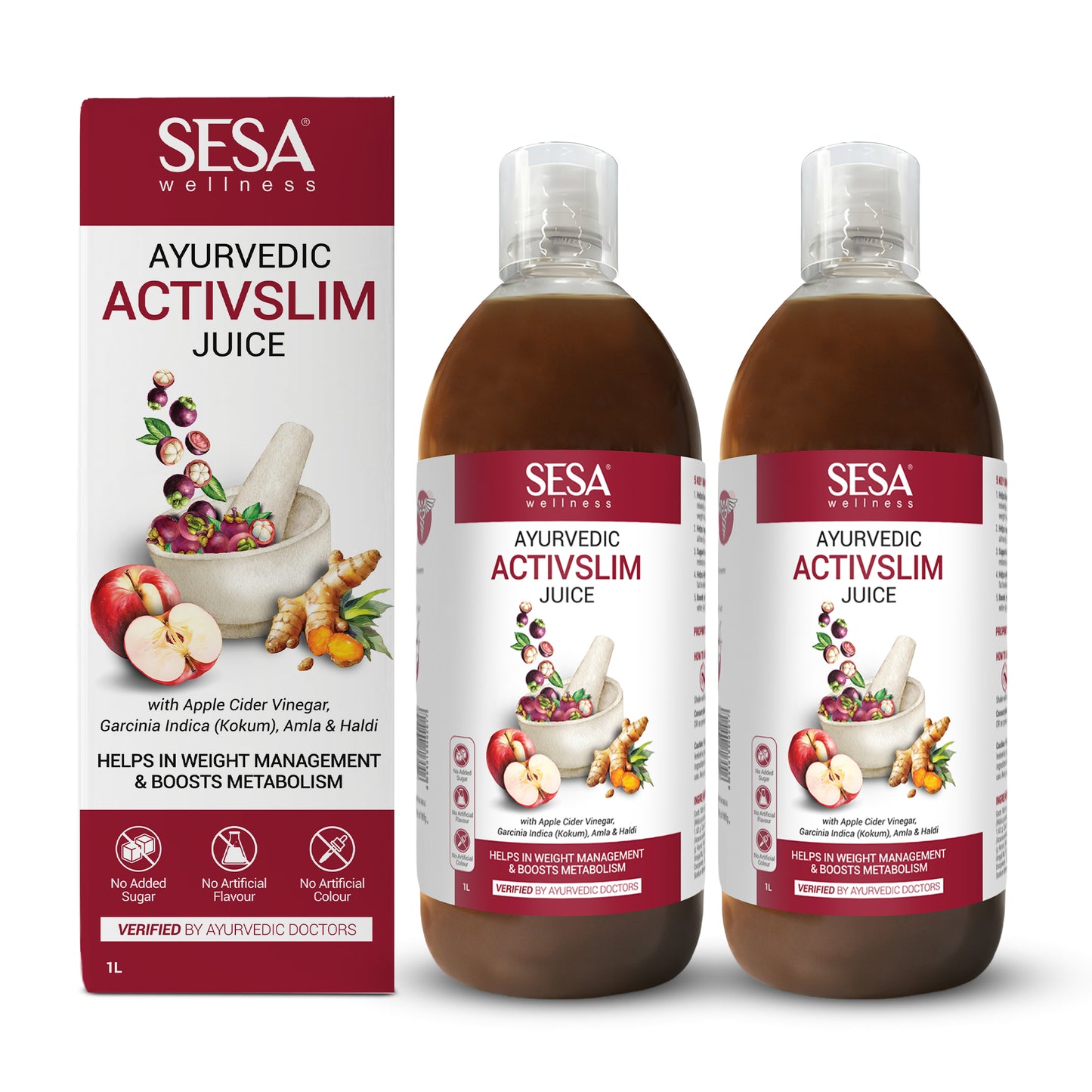 Ayurvedic ActivSlim Juice - 1000 ml