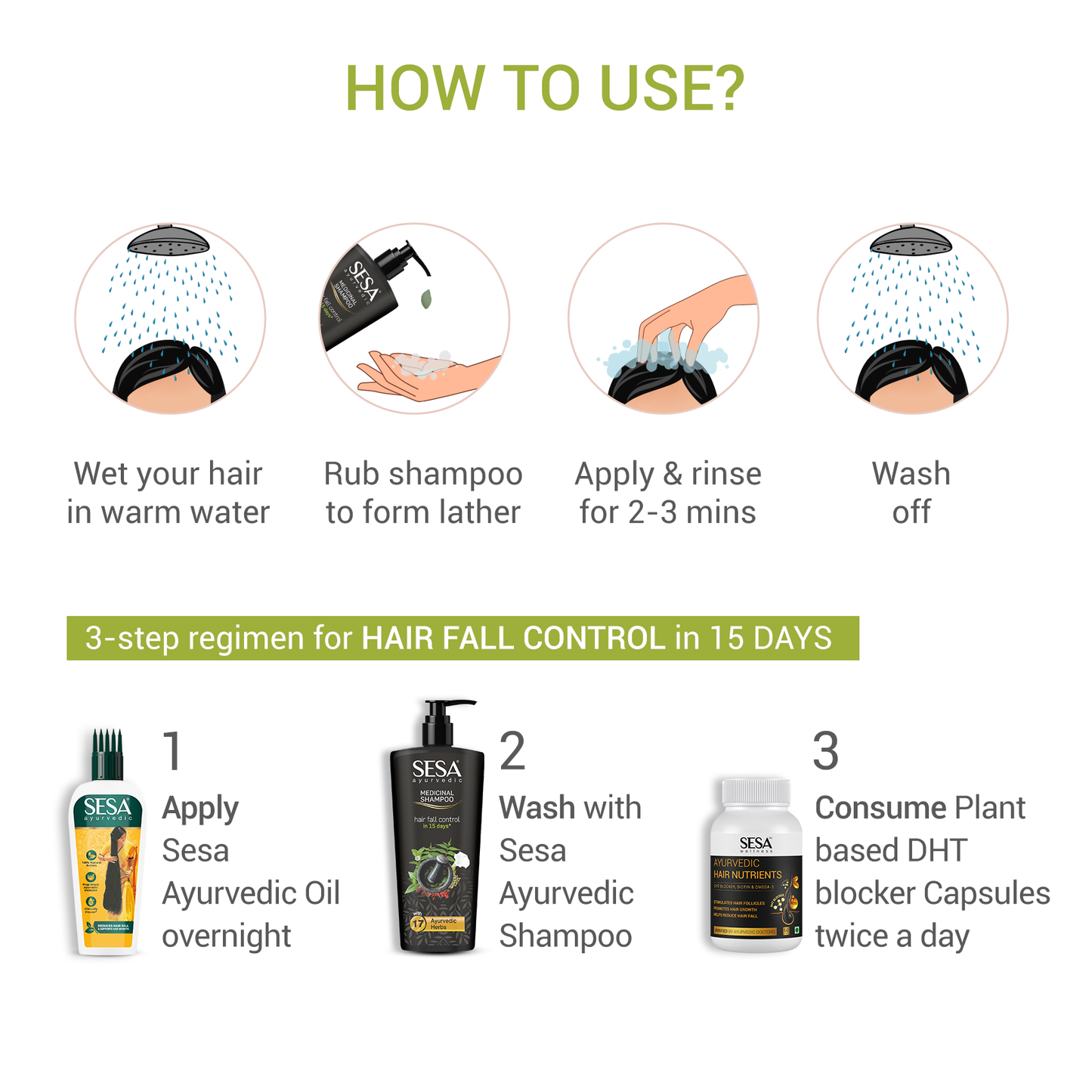 Ayurvedic Anti-Hair Fall Shampoo