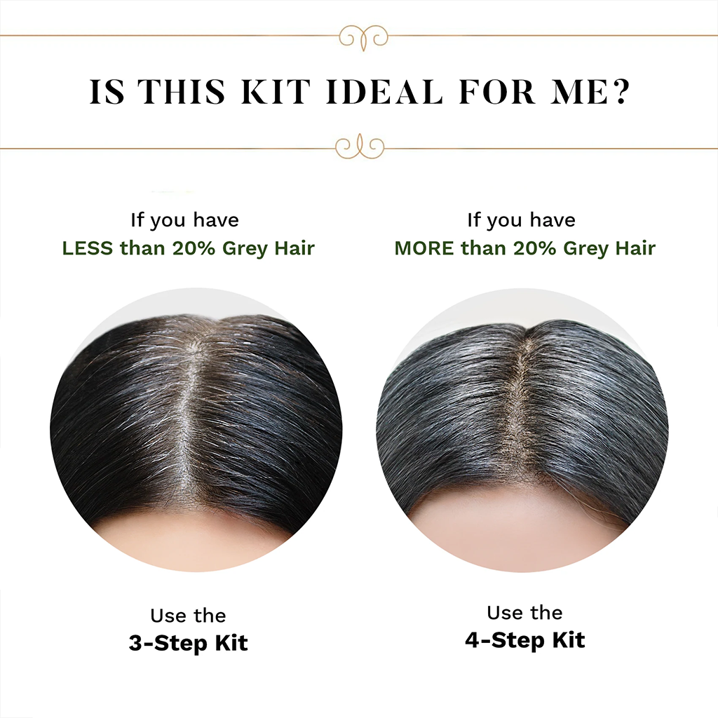 3-Step Natural Hair Colour Kit