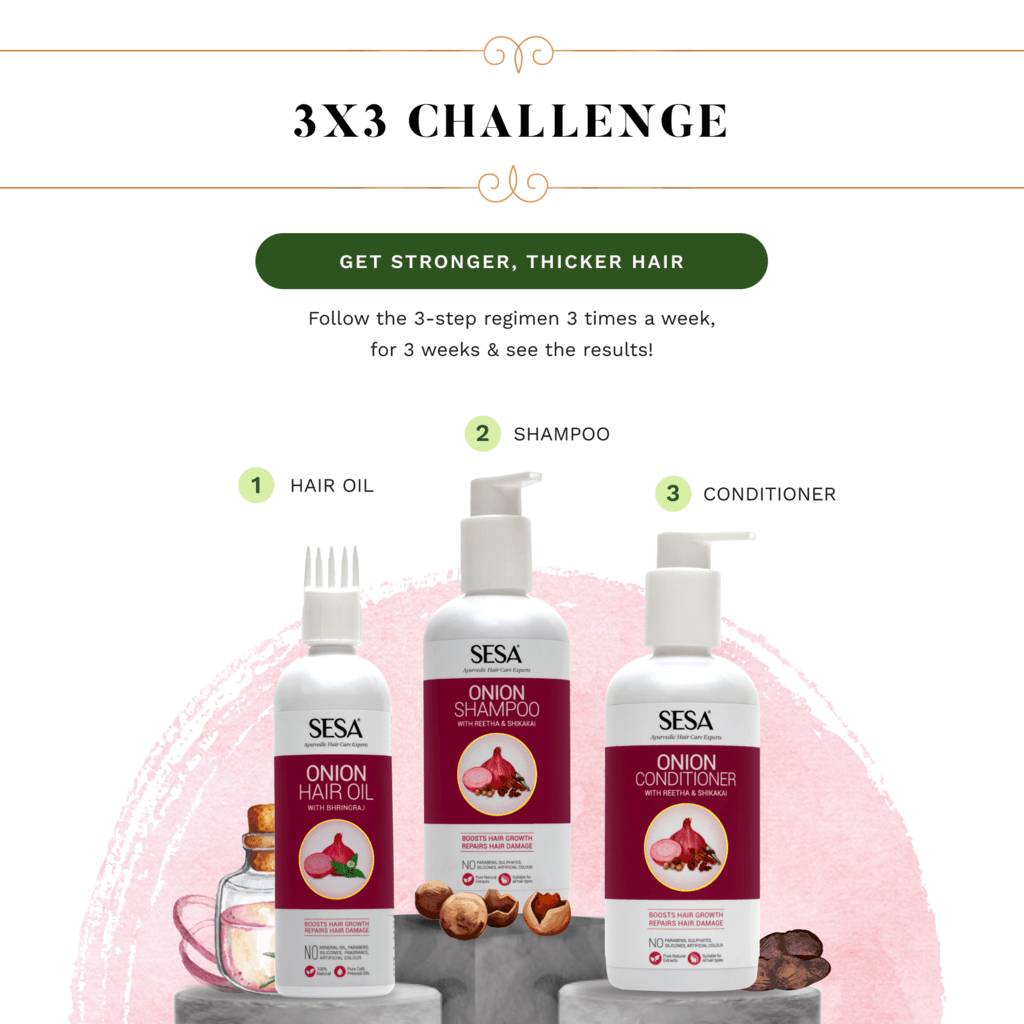 Sesa Onion Damage Repair Combo - Sesa Care