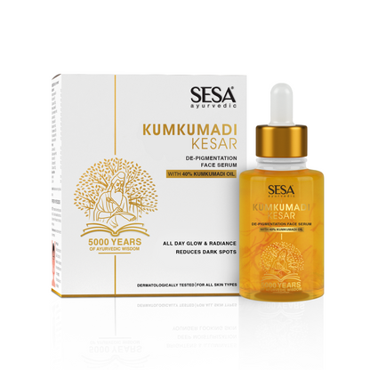 Kumkumadi Face Serum with Kesar for De-Pigmentation