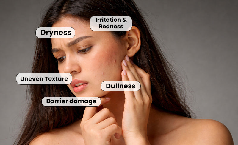 Overuse Of Products Is Damaging Skin