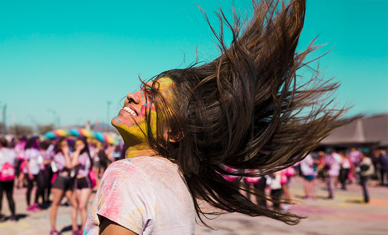 Repair Dry, Rough Hair After Holi