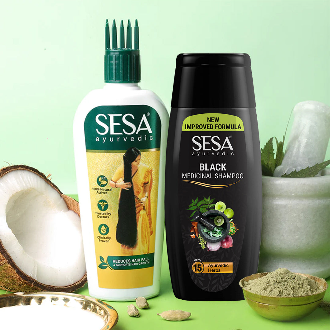 Ayurvedic Anti Hair Fall Combo