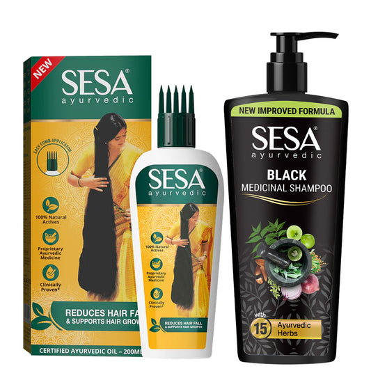 Ayurvedic Anti-Hair Fall Combo