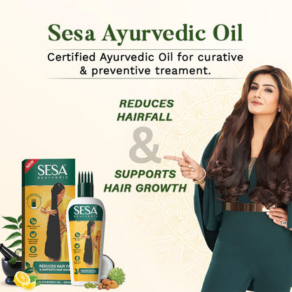 Ayurvedic Anti-Hair Fall Combo