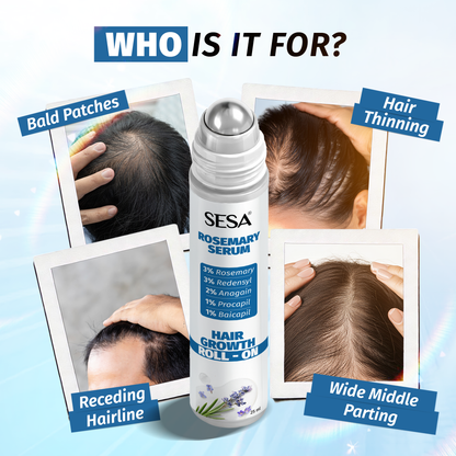 Rosemary Serum Hair Growth Roll - On