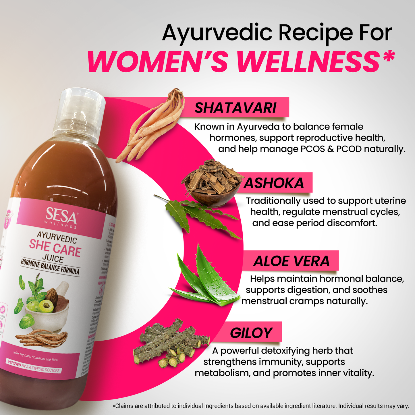 Ayurvedic She Care Juice