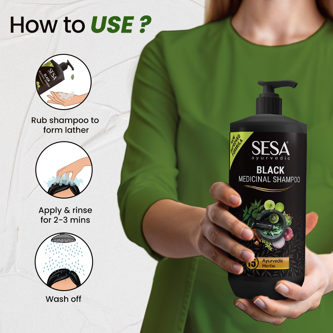 Ayurvedic Medicinal Anti-Hair Fall Shampoo