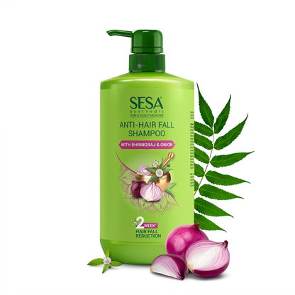 Ayurvedic Onion Anti-Hair Fall Shampoo with Bhringraj