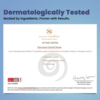 SESA VEDSCIENCE Oil Control Serum, 30 ml