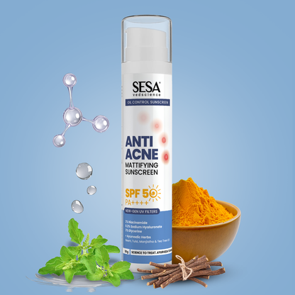 Vedscience Oil Control Sunscreen - 50 g
