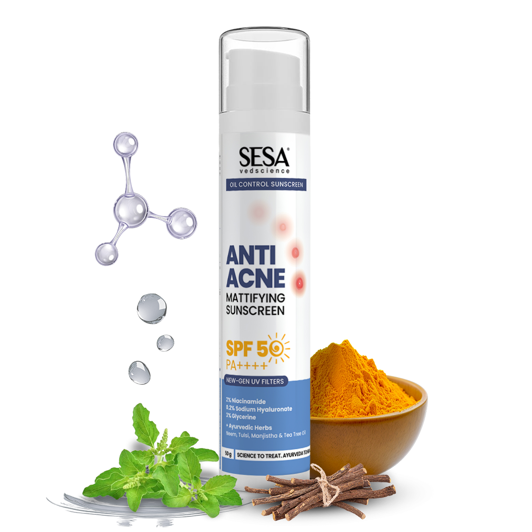 Vedscience Oil Control Sunscreen - 50 g