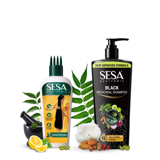 Ayurvedic Anti-Hair Fall Combo