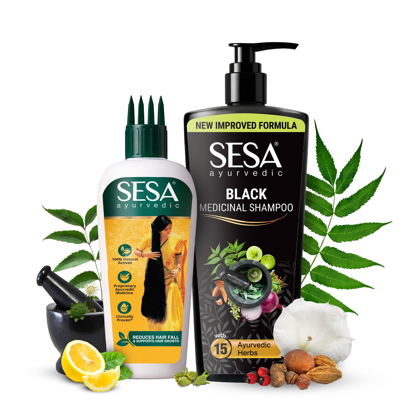 Ayurvedic Anti-Hair Fall Combo