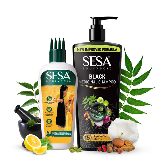 Ayurvedic Anti-Hair Fall Combo
