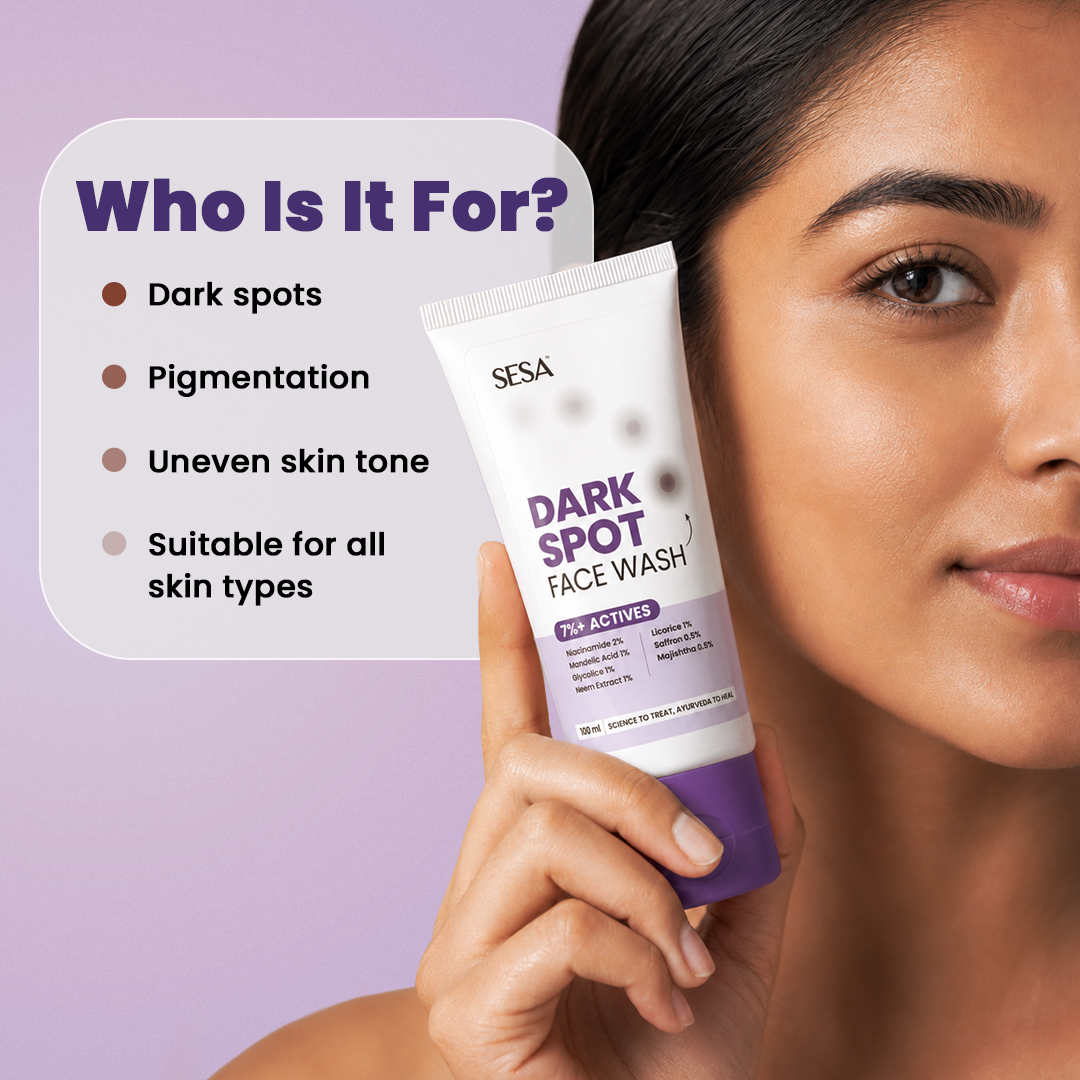 SESA VEDSCIENCE Dark Spot Face Wash, 30 ml