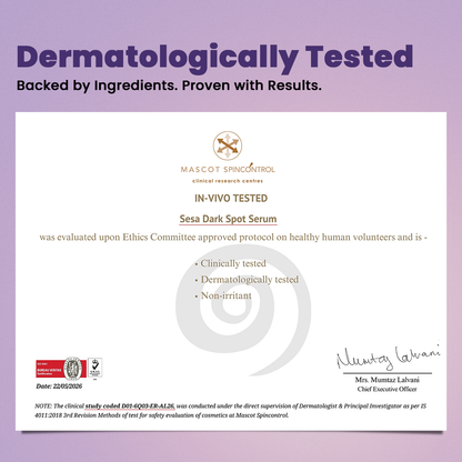 SESA VEDSCIENCE Dark Spot Serum, 30 ml