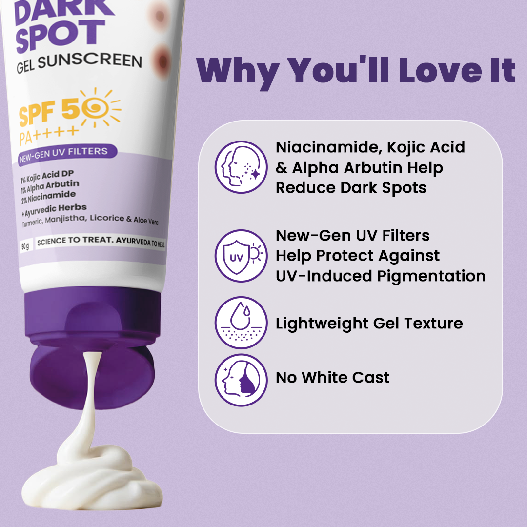 Vedscience Dark Spot Gel Sunscreen - 50 g
