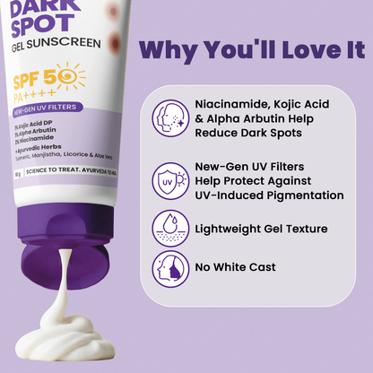 Vedscience Dark Spot Gel Sunscreen - 50 g
