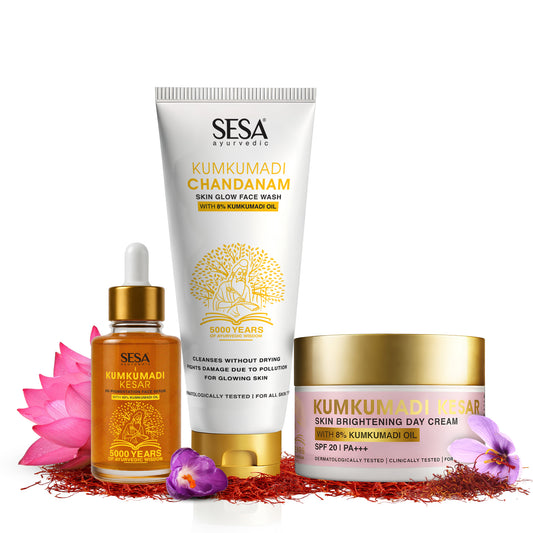 Glow & Radiance Combo - For Combination to Oily Skin