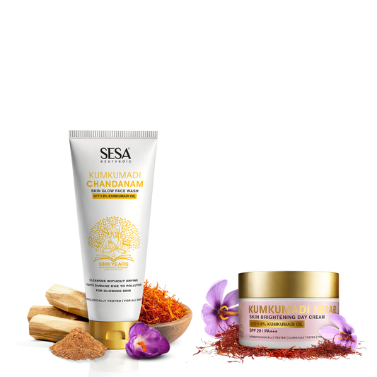 Glow Skin Routine - Face Wash + Day Cream