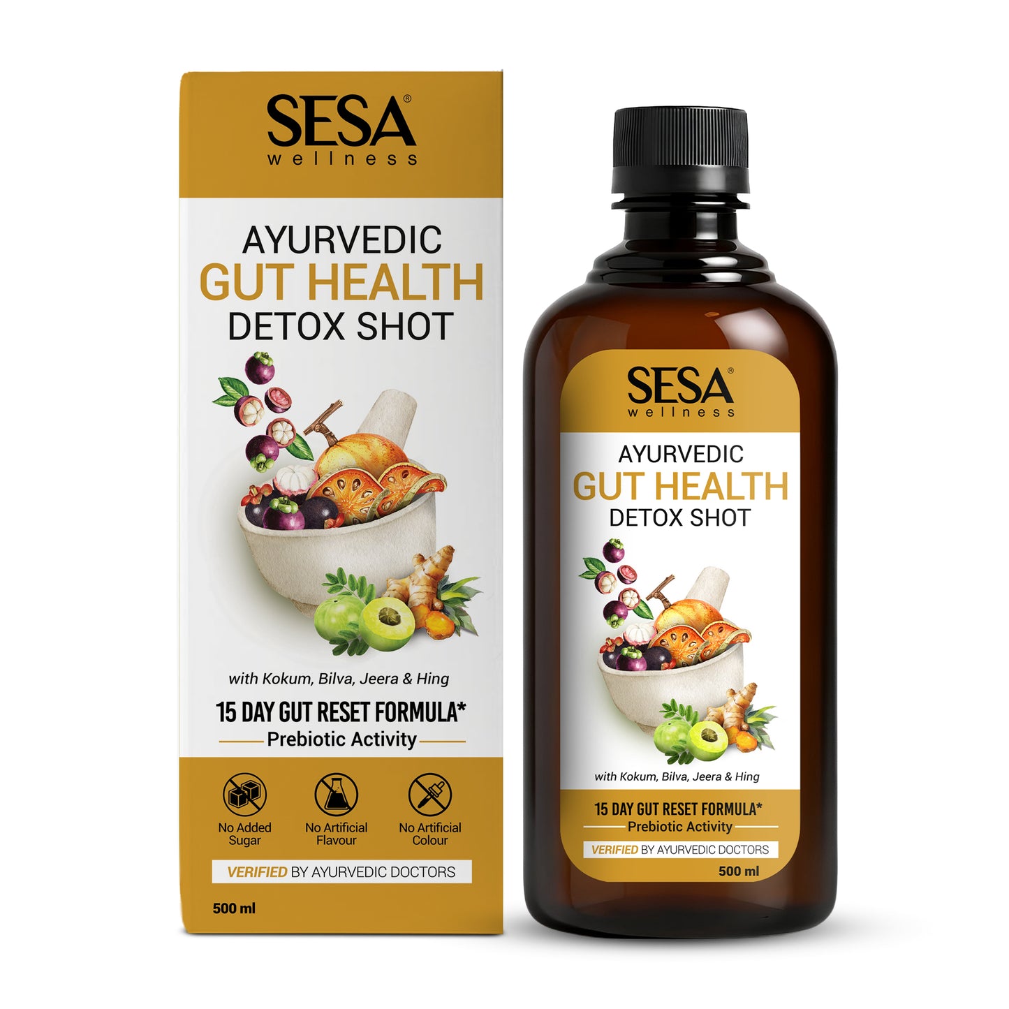 Ayurvedic Gut Health Detox Shot - 500 ml