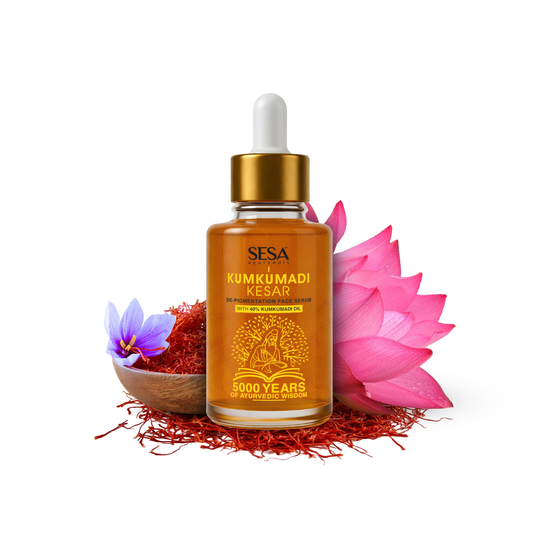 Kumkumadi Face Serum with Kesar for De-Pigmentation - 30ml