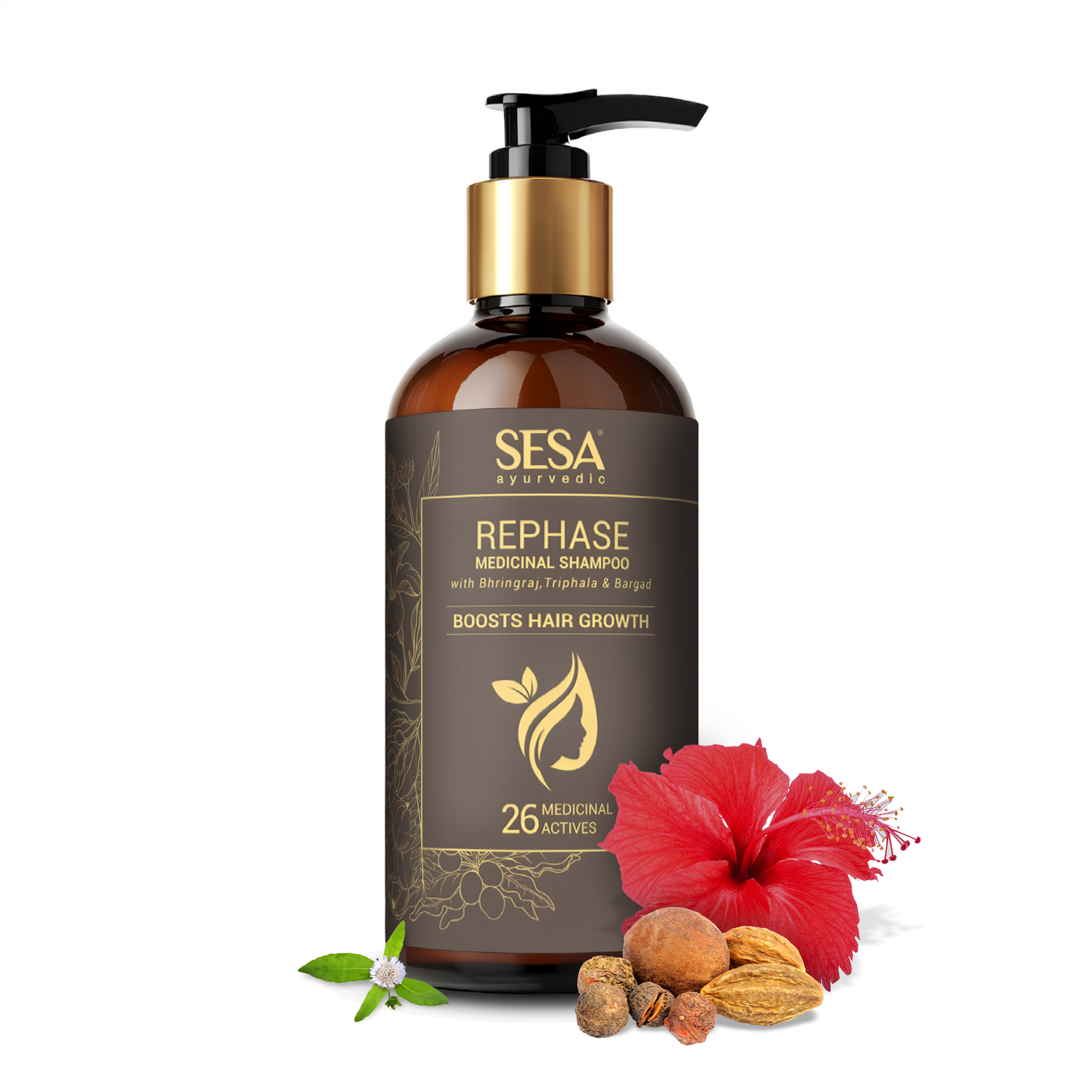 Ayurvedic Rephase Medicinal Shampoo - 300ml