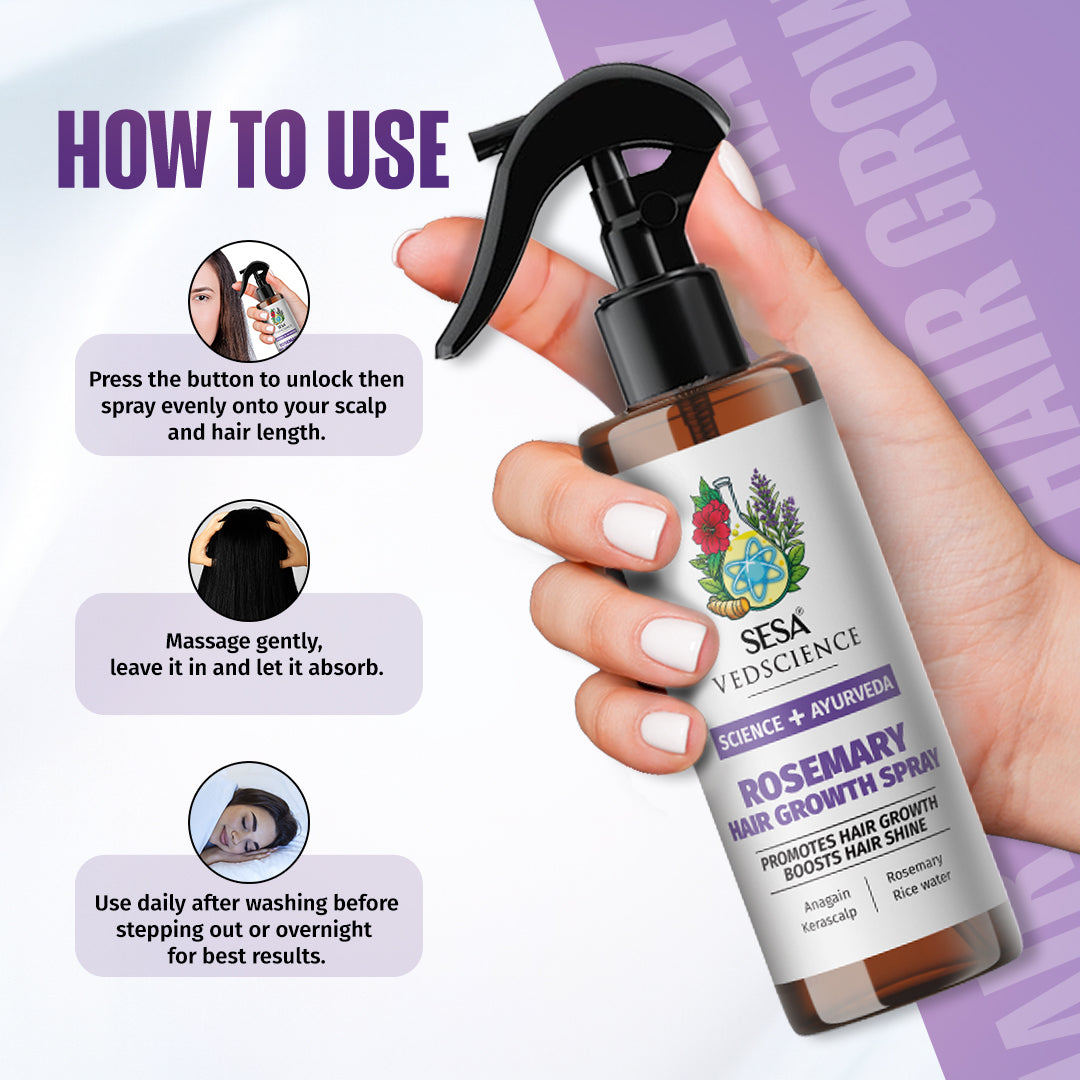 Vedscience Rosemary Hair Growth Spray