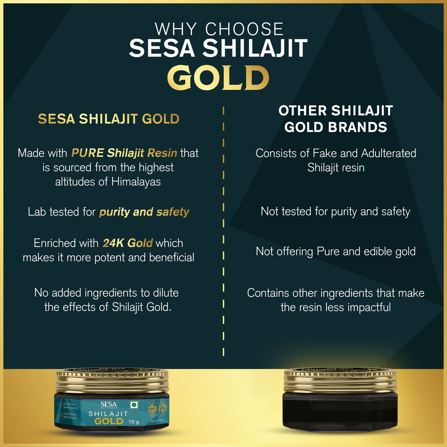 Ayurvedic Shilajit Gold Resin 10g