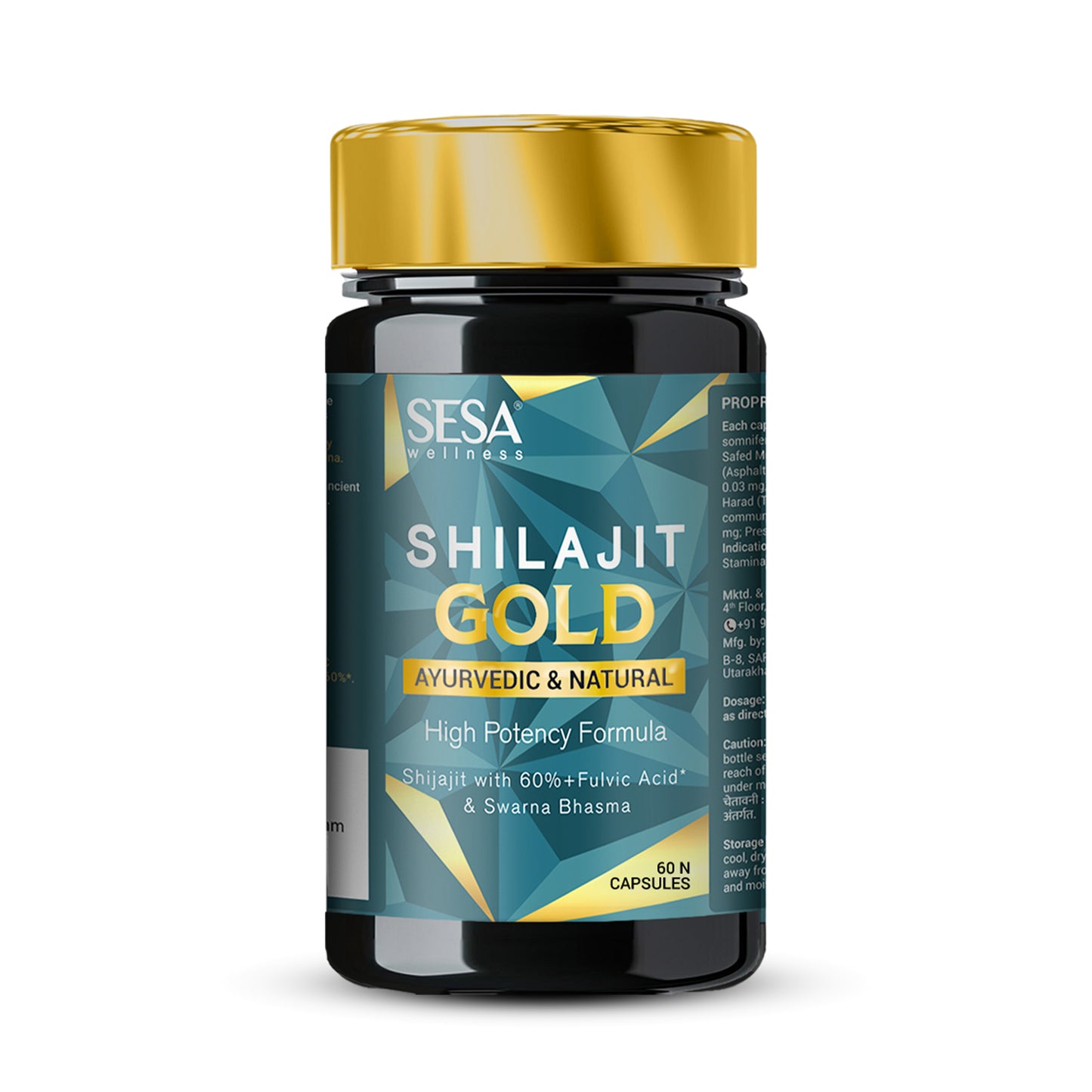 Ayurvedic Shilajit Gold Capsules