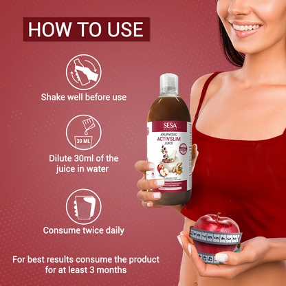 Ayurvedic ActivSlim Juice - 1000 ml